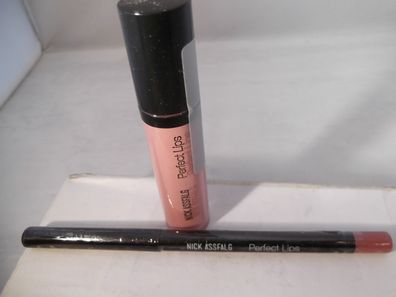 Nick Assfalg Perfect Lips Set-Lipgloss+Lippenkonturenstift