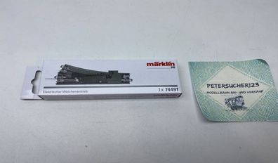 Märklin H0 Weichenantrieb C-Gleis  74491 / / / / / Neu