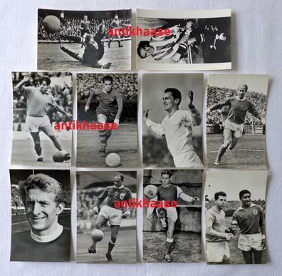 10 Karten Fußball Matthews Sivori Jasin Kopa Suarez Lanthe Charlton Presse Foto Prag