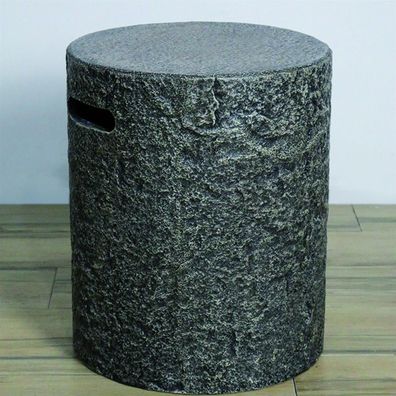 Elementi Abdeckung für 5kg Gasflasche Naturstein-Optik ca. ?40x50cm