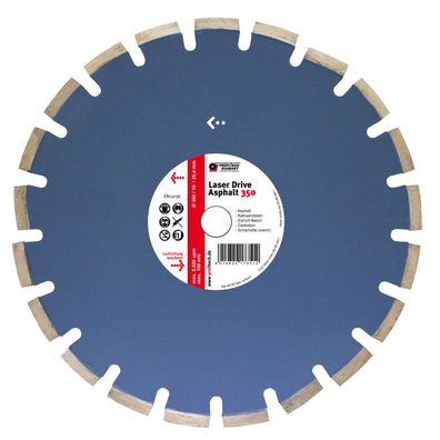 Diamanttrennscheibe 400 x 25,4 Laser Drive Asphalt