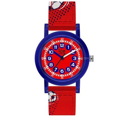 Uhr - ICE learning - Red football