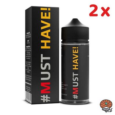 Musthave M (Cappuccino, Karamell) Longfill E-Liquid / Liquid Aroma 2x 10ml