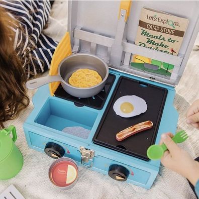 Melissa & Doug Let´s Explore Camp Ofen Spielset -#