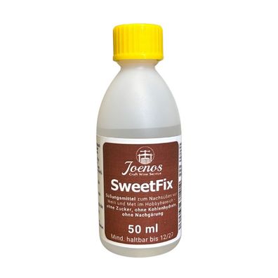 SweetFix - Süßungsmittel für Wein ohne Nachgärung (zuckerfrei) 50ml