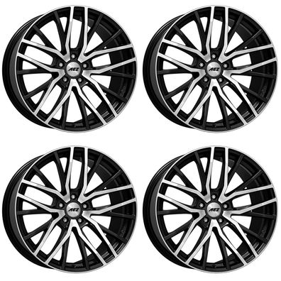 4 Alu Felgen AEZ Panama dark 10.5Jx20 5x130 für Audi e-tron