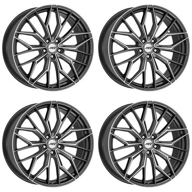 4 Alu Felgen AEZ Porto dark 8.0Jx20 5x112 für BMW 2 X1 X2 iX1 iX2
