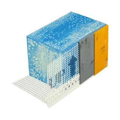 20x VWS Tropfkantenprofil PVC mit Gewebe