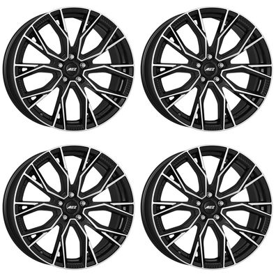 4 Alu Felgen AEZ Toronto dark 9.5Jx20 5x112 für Audi TT