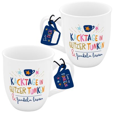 Sheepworld Happylife Espressotasse Motiv "Kacktage" Neuware