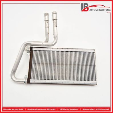 Heizungskühler Heizkörper mit Doppelrohr 64 11 6 927 614 BMW Z4 Roadster E85 2.5