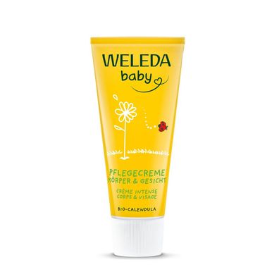 Weleda baby Baby Pflegecreme Körper & Gesicht Calendula, 75 ml