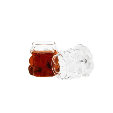 Mini Bubble-Gläser 90 ml - 6-teiliges Set für Heiß- & Kaltgetränke
