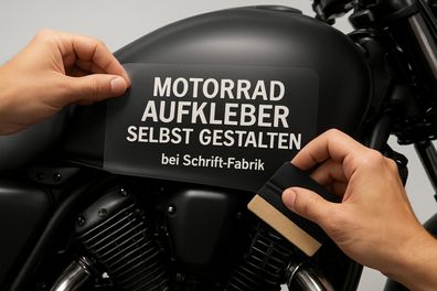 Motorrad Aufkleber selbst gestalten und bestellen