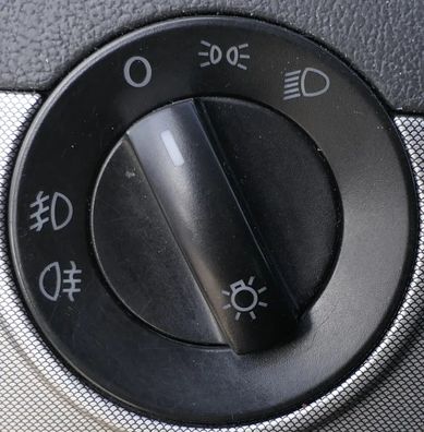 VW Polo 9N 9N3 T5 Lichtschalter Schalter Licht mit Nebelscheinwerf 6Q0941531C