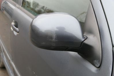 Skoda Fabia 6Y elektrisch Spiegel Außenspiegel rechts mit Glas grau LF7V