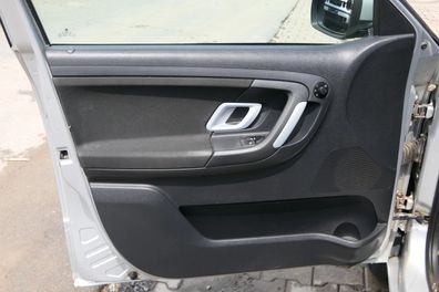 1x Skoda Fabia 5J Stufenheck Türverkleidung Verkleidung Tür vorne links Griff