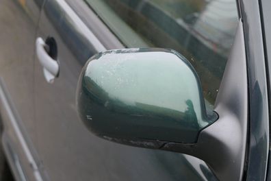 Skoda Fabia 6Y elektrisch Spiegel Außenspiegel rechts mit Glas grün LF8C