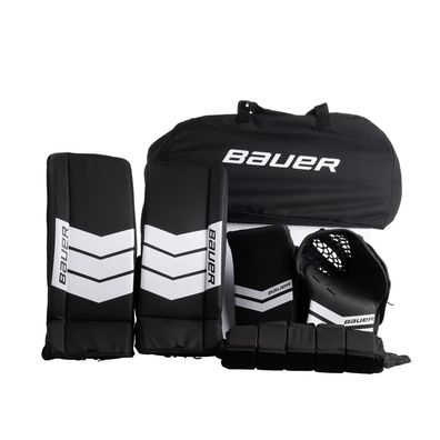 Torwart Eishockey Starter Set Bauer Learn to Save Bambini - Farbe: schwa