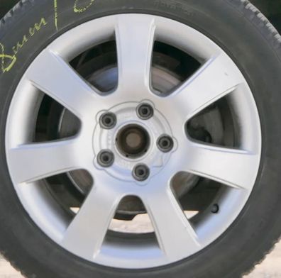 1x Seat Altea 5P Alufelge Felge 5P0601025 6,5J Jx16H2 ET50 Polarys 1 KBA 45672