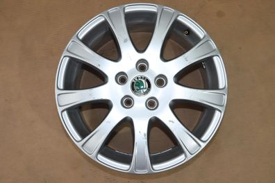 1x Felge Alufelge Skoda Octavia 1Z 7jx17H2 ET54 1Z0601025G 1Z0601025GA Sputnik