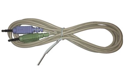 AUX Audio-Verbindungskabel (3,5 mm Stereo) Grau