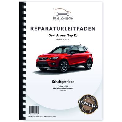 Seat Arona Typ KJ ab 2017 5 Gang Schaltgetriebe 0A4 Kupplung Reparaturanleitung
