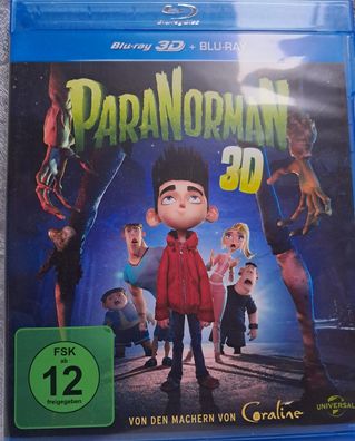 Paranorman, Bluray plus 3 D