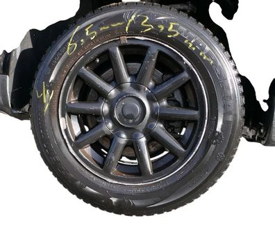 1x Audi A4 A6 Alufelge original 4A0601025B 7j x15H2 ET45 Speedline 4 schwarz