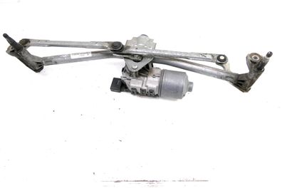 VW Polo 9N 9N3 Wischermotor Wischer Motor mit Gestänge 6Q1955119A vorn