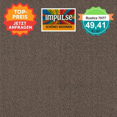 Vorwerk Rustica 7H77 Teppichboden Schlinge 4 m | 5 m breit ab 5 m² versandkostenfrei