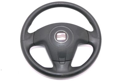 Seat Ibiza 6L Lenkrad 3-Speichen 6L0419091R Airbaglenkrad Airbag
