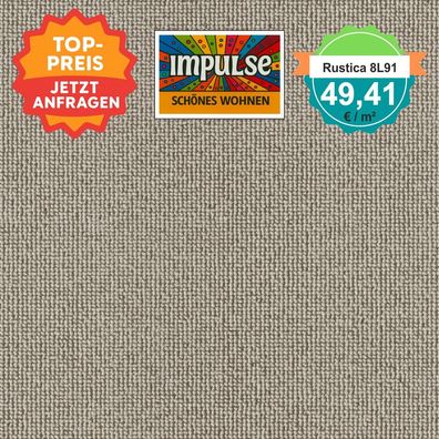 Vorwerk Rustica 8L91 Teppichboden Schlinge 4 m | 5 m breit ab 5 m² versandkostenfrei