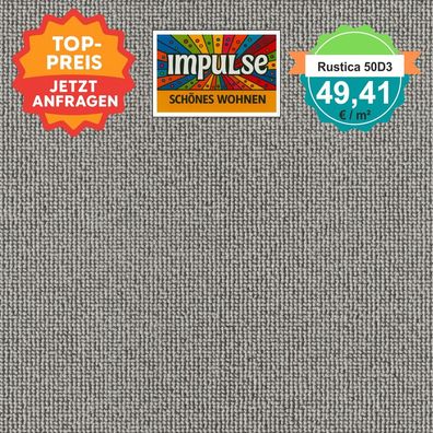 Vorwerk Rustica 50D3 Teppichboden Schlinge 4 m | 5 m breit ab 5 m² versandkostenfrei