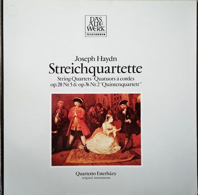 Telefunken 6.42354 AW - Joseph Haydn, Quartetto Esterházy - Streichquartette (O