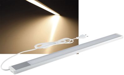 LED Unterbauleuchte "Comprido 600" 230V, 10W, 1280lm, 60cm, 3000K warmweiß