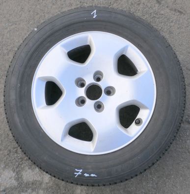 1x Felge Alufelge original Audi A3 8L 6jx15H2 ET38 8L0601025N 8L0 601 025 N 7mm