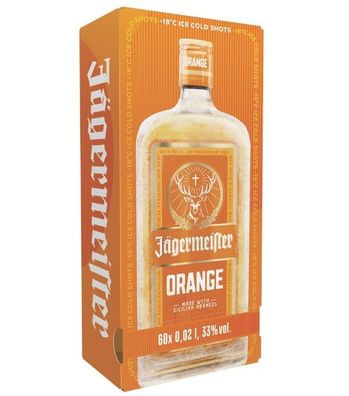 Jägermeister Jäger-Automat Orange Likör (33 % vol, 1,2 Liter)
