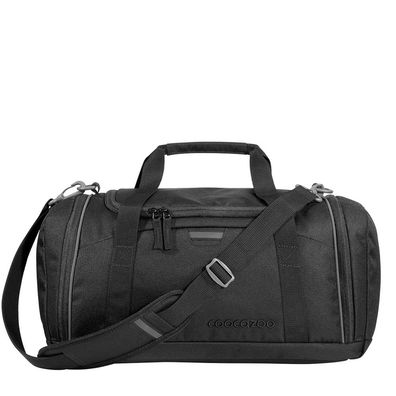 coocazoo Sporttasche, Black Coal, Mädchen & Jungen