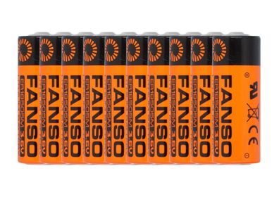 Fanso ER18505M Lithium Batterie 3,6V 3500mAh 10er-Set