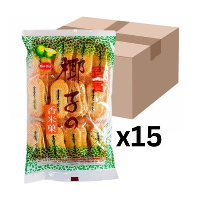 15er-Pack Bin Bin Reiscracker Kokos 150g