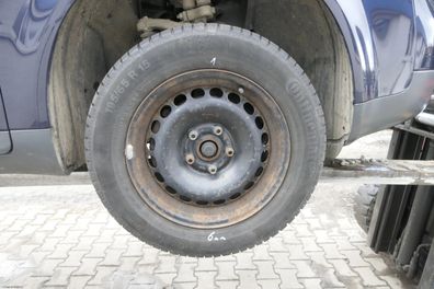 2x Audi A4 8E A6 4B 195/65 R15 91T Winterreifen M&S Reifen Felgen 6mm