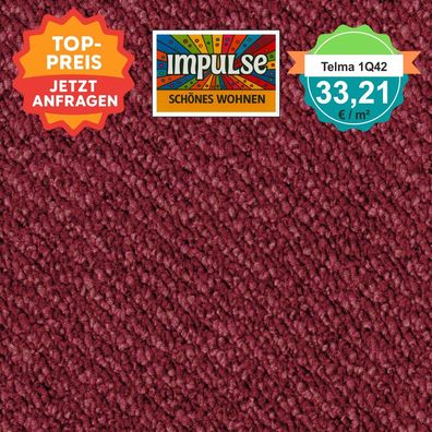 Vorwerk Telma 1Q42 Teppichboden Schlinge 4 m breit - versandkostenfrei ab 5 m²