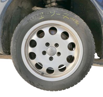 4x A4 B5 A6 4B Alufelgen 205/55 R16 91V Winterreifen Reifen 4B0601025P 7-9mm