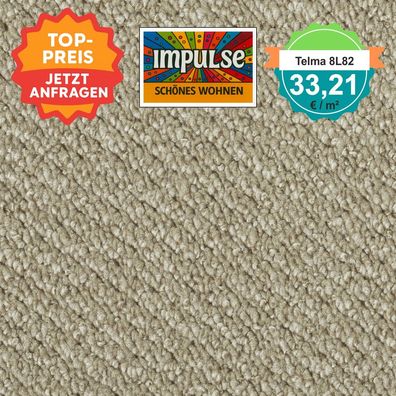 Vorwerk Telma 8L82 Teppichboden Schlinge 4 m breit - versandkostenfrei ab 5 m²