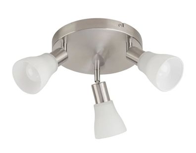 Livarno Home LED-Deckenleuchte Deckenlampe Konisch Glasschirm 3-flammig * B-Ware