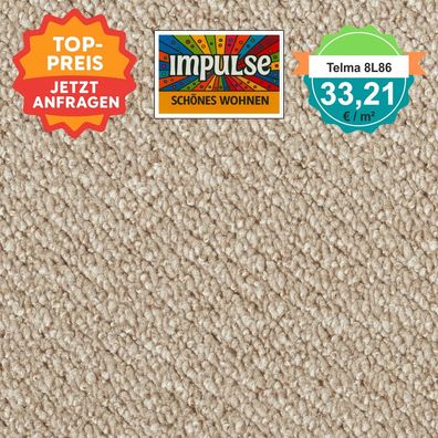 Vorwerk Telma 8L86 Teppichboden Schlinge 4 m breit - versandkostenfrei ab 5 m²