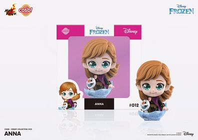 Frozen - Anna Hot Toys Cosbi Bobble Head Figur Disney - 012 - 9 cm Groß