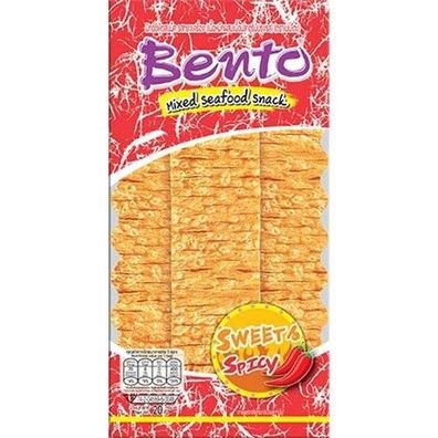 Bento Meeresfrüchte Mix Tintenfisch Snack Sweet & Spicy 20g