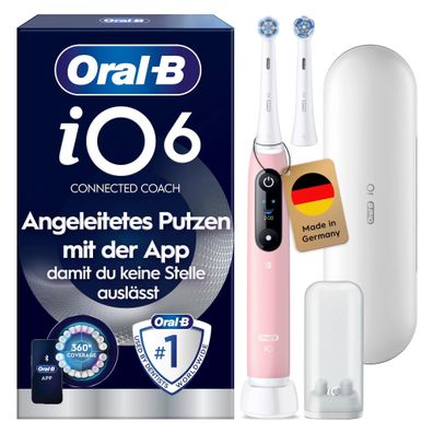 Oral-B iO Series 6 Pink Sand Elektrische Zahnbürste